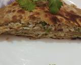 Italian cheese paratha recipe step 2 photo