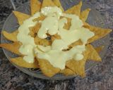 A picture of step 7 of Nachos with Cheese Dip.