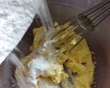 A picture of step 2 of Red Velvet Butter Cookie Roses Eggless.
