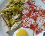 Foto del paso 5 de la receta: Pollo, ensalada y huevo HECHO AL AGUA, SII AL AGUA🥰