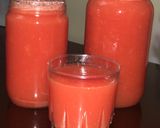 A picture of step 2 of Watermelon Citrus Juice.