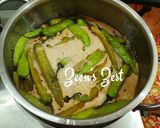 A picture of step 4 of Hyderabadi Mirchi Ka Salan.