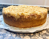 Foto del paso 10 de la receta: Pastel de plátano y dulce de leche con cobertura crujiente