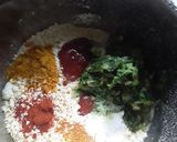 A picture of step 1 of Zucchini fried fritters.
