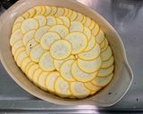 Une image de l'étape 7 de Gratin de courgettes jaunes à la crème et persil’algues.