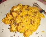 Foto del paso 3 de la receta Risotto de pollo con trufa negra