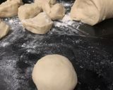 Foto langkah ke 4 dari resep Roti Sobek Isi Sosis Keju.