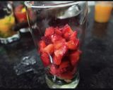 A picture of step 9 of Orange Mojito, Watermelon Mojito and Strawberry Mojito.
