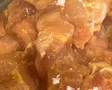 A picture of step 1 of Sweet and Tangy Sesame Chicken.