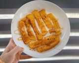Hình bước làm 1 của món Bánh mì xoài trứng sữa - ăn dặm