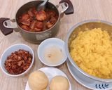 Hình bước làm 1 của món Xôi xéo