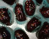 Foto langkah ke 6 dari resep Kurma cokelat keju pake cokelat putih.