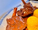 Foto del paso 7 de la receta: Jarretes de cordero (souris d’agneau) con arroz perfumado a la cúrcuma