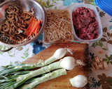 Foto del paso 1 de la receta: Arroz con carne mongoliana