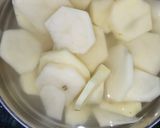 A picture of step 1 of Kuttu ki pakore.