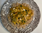 Foto del paso 5 de la receta: Pollo al curry con mango🥭