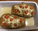 Une image de l'étape 12 de Courge butternut farcie blettes chair à saucisse à l emmental et tomates cerises.