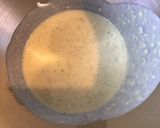 Une image de l'étape 11 de Gâteau de fromage blanc à l ugli et mandarine sur fond biscuité.