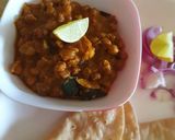 A picture of step 7 of Jhatpat Chana Masala.