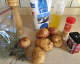 Foto del paso 1 de la receta: Patatas especiadas al horno