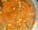 A picture of step 2 of Mashed Potatoes,Beef,Cabbage #CHARITYRECIPE.