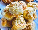 Foto del paso 7 de la receta: PANCITOS SABORIZADOS CON DOS TIPOS DE QUESOS (premezcla con levadura) 🤩😋😋🥯🧀🥖😍