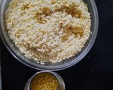 A picture of step 1 of Schezwan sandwich dosa.