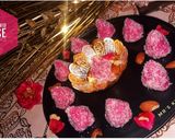 A picture of step 4 of Rose flavoured Modak.