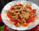 Foto del paso 7 de la receta: Ensalada de pollo macerado en salsa de soja