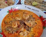 Foto langkah ke 3 dari resep 048. Gulai Jantung Pisang.