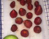 Foto del paso 1 de la receta: Batido/Helado Frutal Súper Rico 🤤🍓🍌🍏🤤
