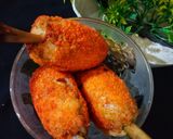 A picture of step 7 of Chicken Loli pops.