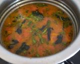 A picture of step 4 of Dal (Maharashtrian Amti).
