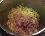 A picture of step 6 of Copy of Christie's comfort carbonara!.