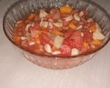 A picture of step 3 of Mixed fruitssalad.