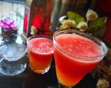 A picture of step 3 of Melon orange summer sip.