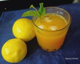 A picture of step 3 of Passion fruit mocktail.