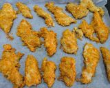 Hình bước làm 6 của món Ức gà lăn snacks khoai tây nướng giòn