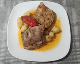 Foto del paso 3 de la receta: Costilla de cerdo al horno sin sal