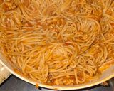 Foto langkah ke 4 dari resep Spaghetti brulee.