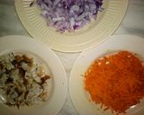 A picture of step 1 of Spicy Oriental rice.