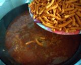 गुजराती स्टाइल सेव टमाटर की सब्जी रेसिपी चरण 2 फोटो