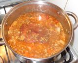 A picture of step 5 of Pork Ribs with Lentils.