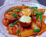 Hình bước làm 5 của món Bánh gạo cay HQ(떡볶이)
