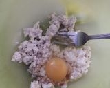 Foto langkah ke 2 dari resep Omelet Bayam Tahu.