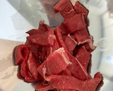 Foto del paso 1 de la receta: Las tiras de carne de mi abuela Mari