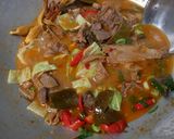 Foto langkah ke 5 dari resep Tongseng Kambing (daging dan jeroan).