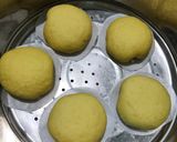 Foto langkah ke 4 dari resep Bakpao Labu Kuning (Isi Cokelat).