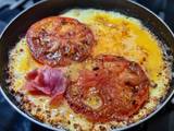 Huevos pa amb tomaquet 🍅Con Pan🥖Baguette al Ajillo...!