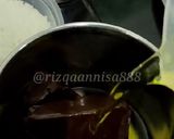 Foto langkah ke 1 dari resep Brownies Puding Busa Merah Muda.